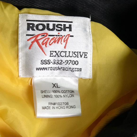 DeWALT Roush Racing Matt Kenseth Race Jacket Chase NASCAR Yellow Size XL - Picture 7 of 11